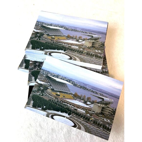 Lot 16 UW Washington Huskies Stadium Christmas Greeting Cards Holiday Open Box - Picture 2 of 5